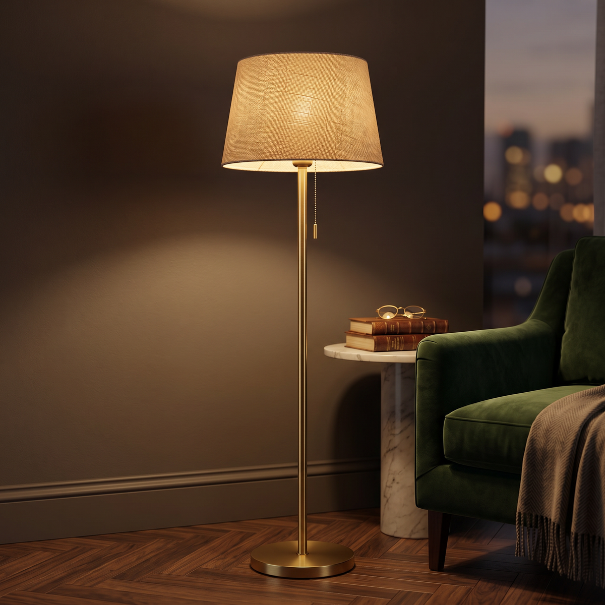 Modern Floor Lamp 026 lifestyle image | Serrana Home