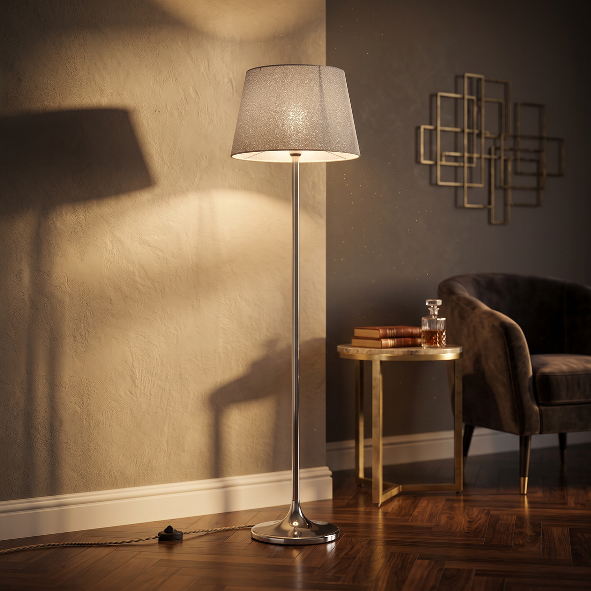 Modern Floor Lamp 032 lifestyle image | Serrana Home