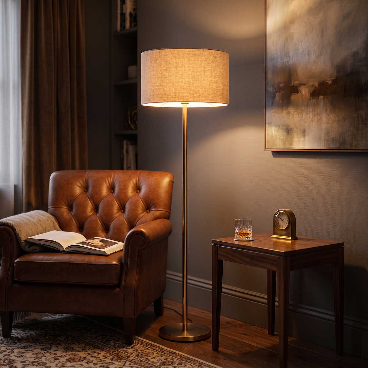 Modern Floor Lamp 035 lifestyle image | Serrana Home