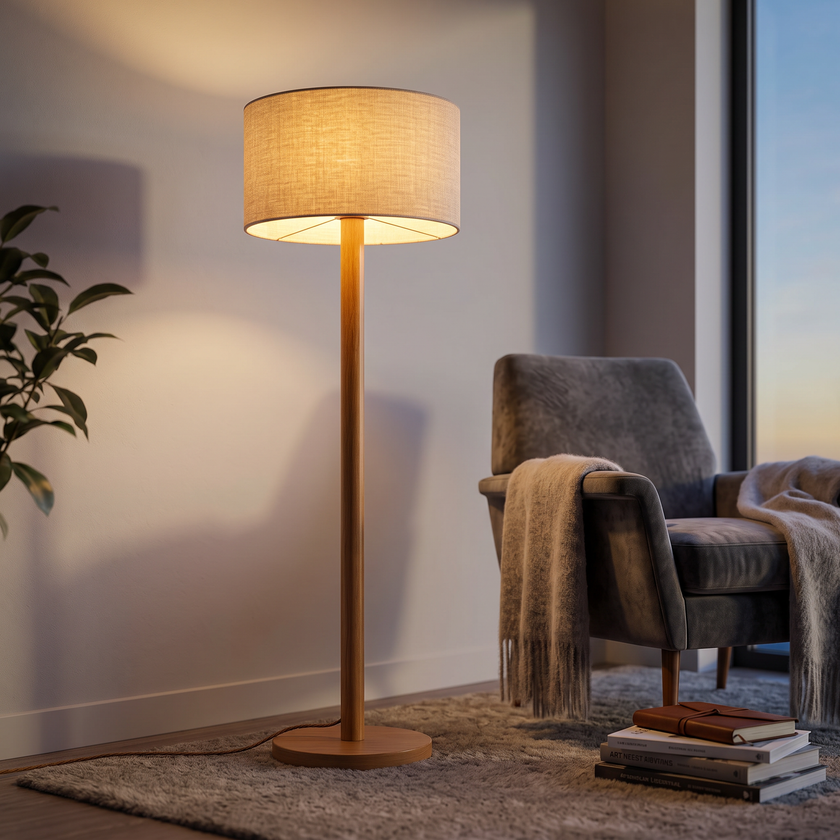 Modern Floor Lamp 042 lifestyle image | Serrana Home