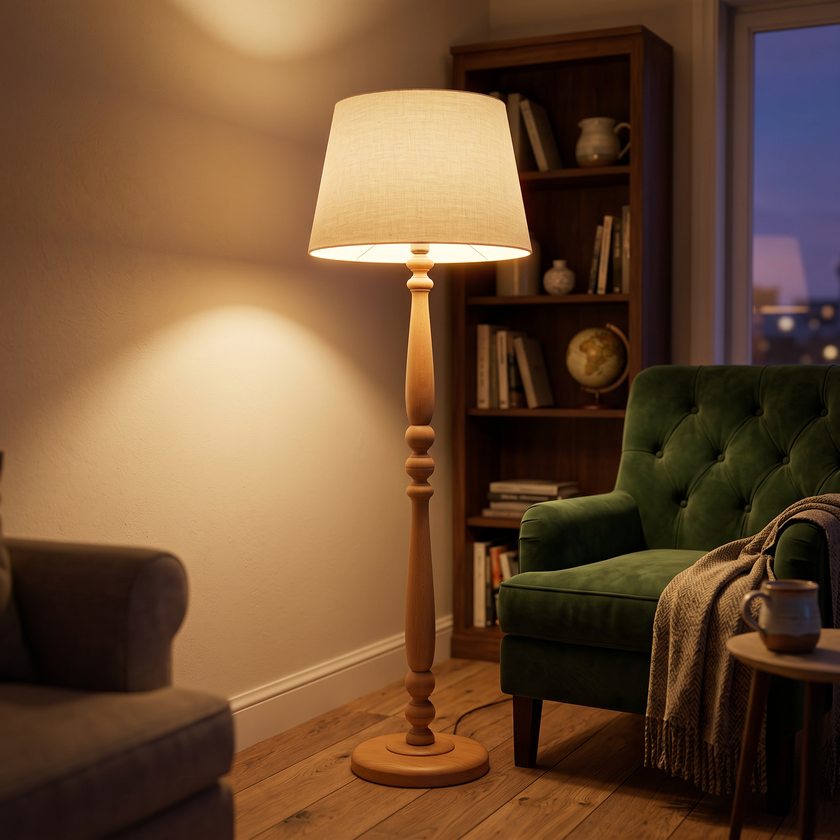 Modern Floor Lamp 044 lifestyle image | Serrana Home