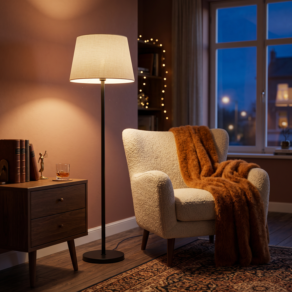 Modern Floor Lamp 053 lifestyle image | Serrana Home