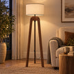 Modern Floor Lamp 074 styled in an interior