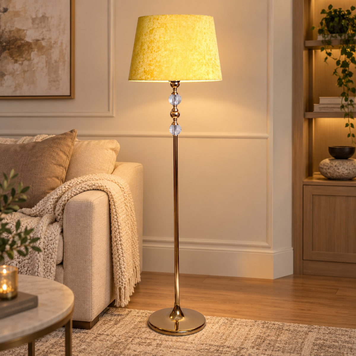 Modern Floor Lamp 088 styled in an interior