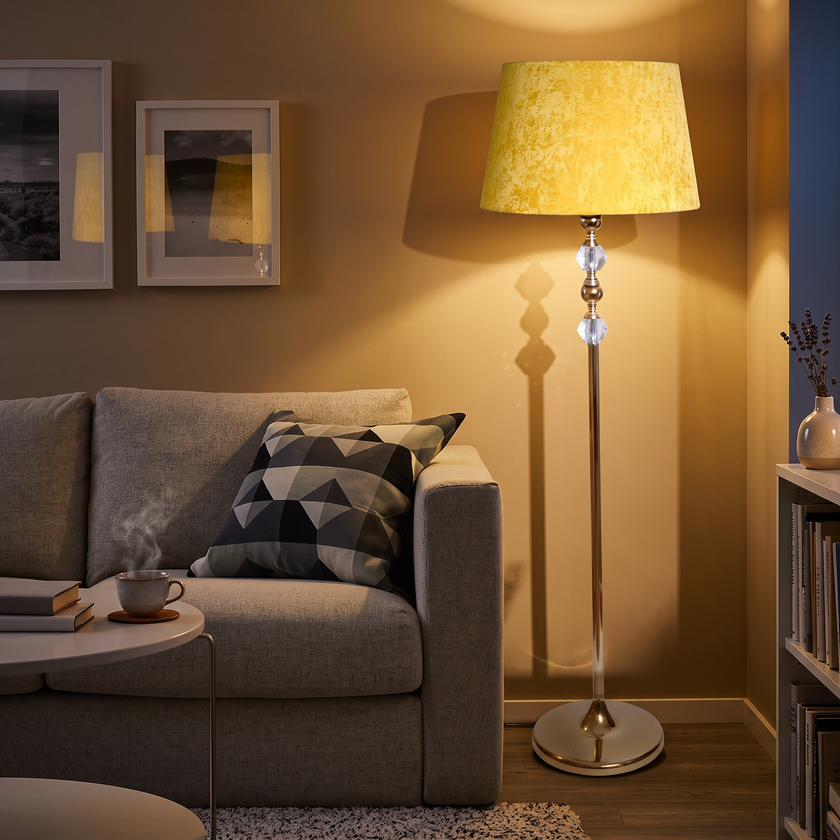 Modern Floor Lamp 088 styled in an interior – view 2