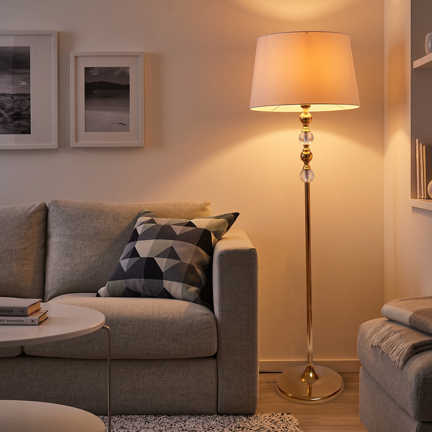 Modern Floor Lamp 089 styled in an interior – view 2