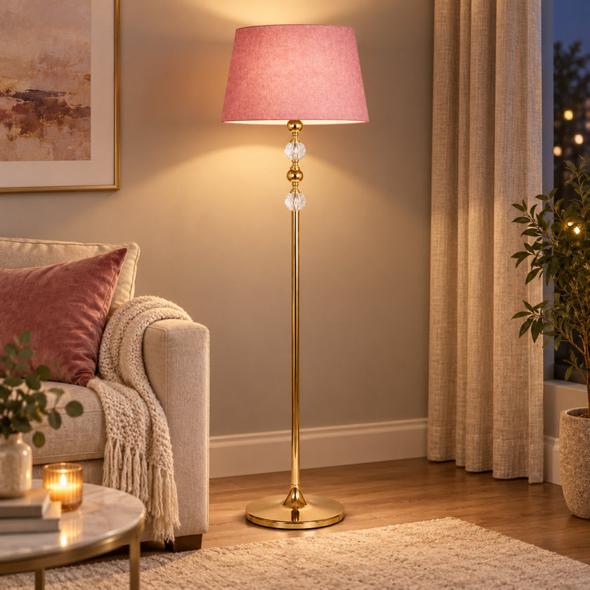 Modern Floor Lamp 092 styled in an interior