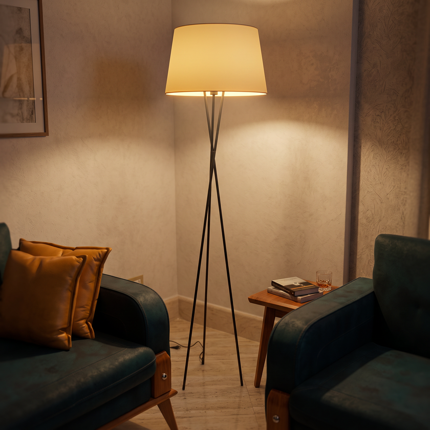 Modern Floor Lamp 096 lifestyle image | Serrana Home