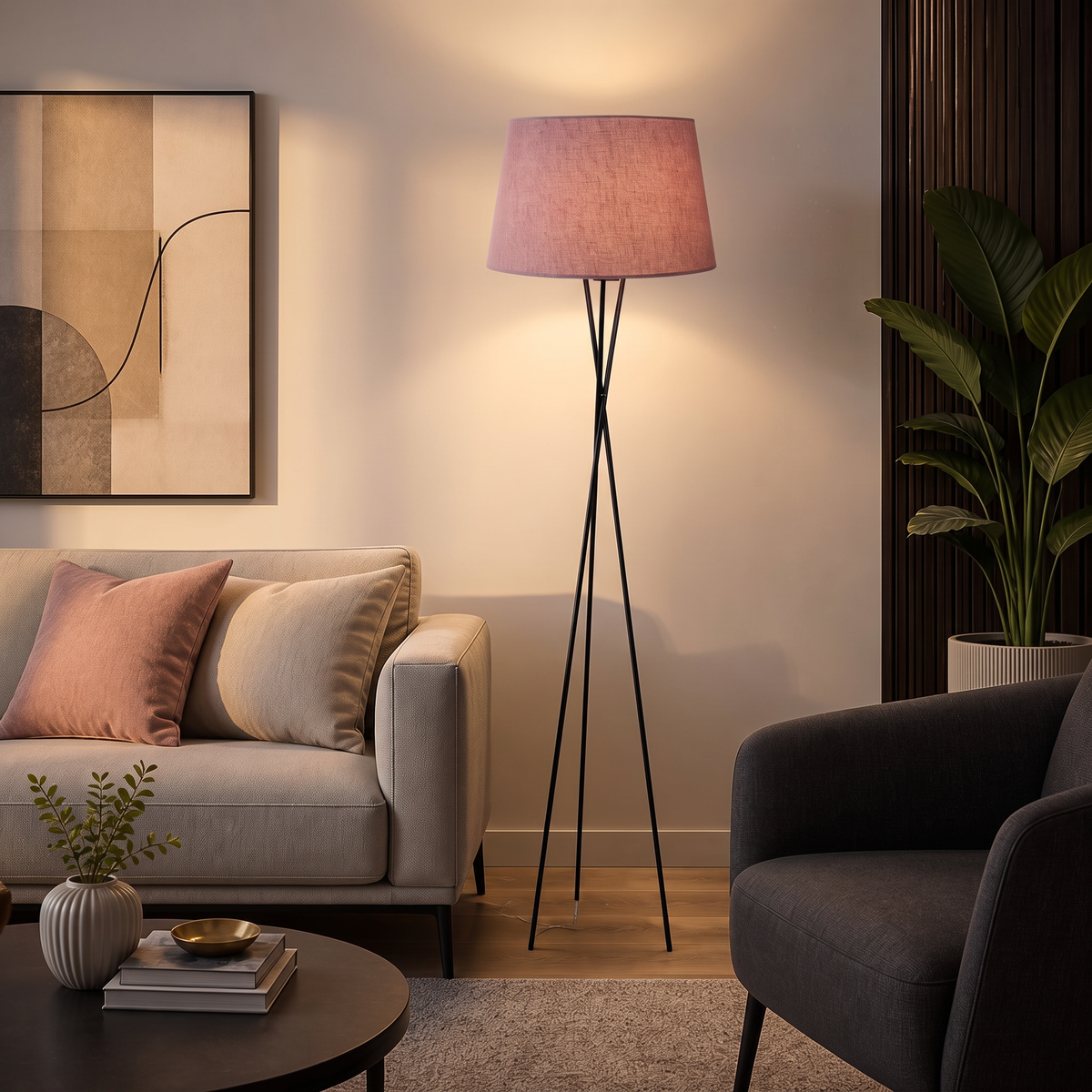 Modern Floor Lamp 103 lifestyle image | Serrana Home