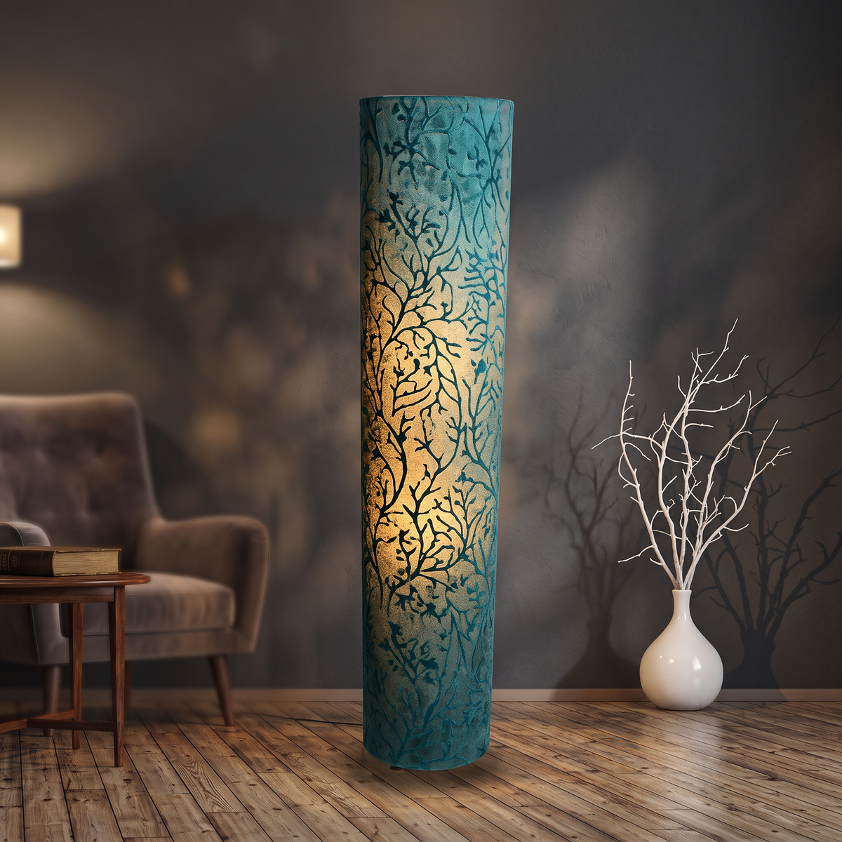 Modern Floor Lamp 110 lifestyle image | Serrana Home