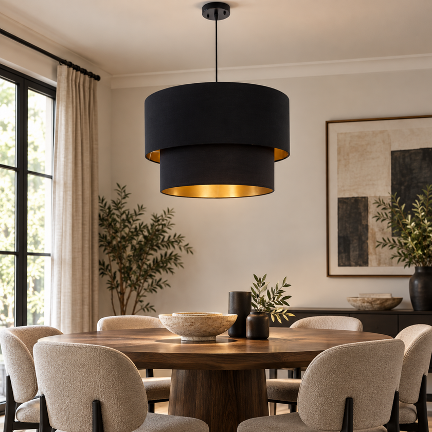 Modern Ceiling Lamp 004 styled in an interior