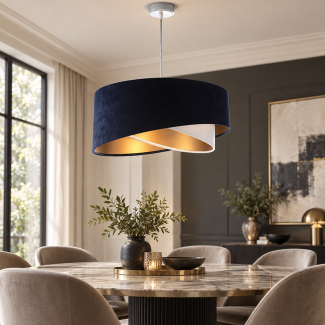 Modern Ceiling Lamp 035 styled in an interior