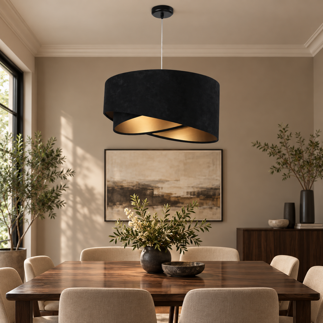 Modern Ceiling Lamp 049 styled in an interior