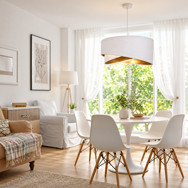 Modern Ceiling Lamp 053 styled in an interior