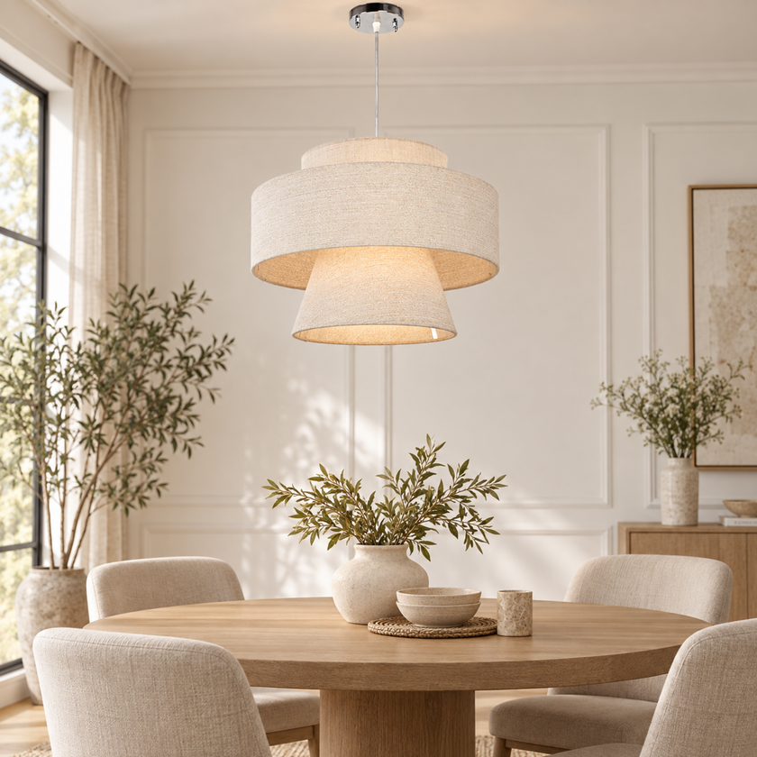 Modern Ceiling Lamp 067 styled in an interior