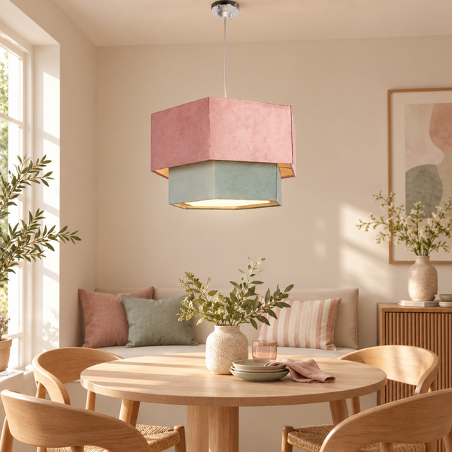 Modern Ceiling Lamp 069 styled in an interior