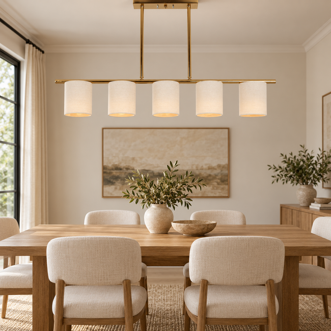 Modern Ceiling Lamp 082 styled in an interior
