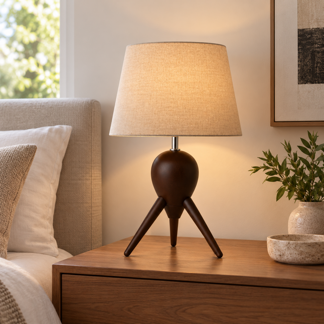 Modern Table Lamp 512 styled in an interior