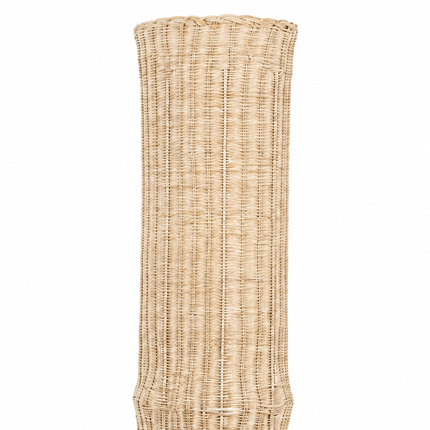 Bamboo Boho Floor Lamp 005, handmade boho floor lamp – product view 8