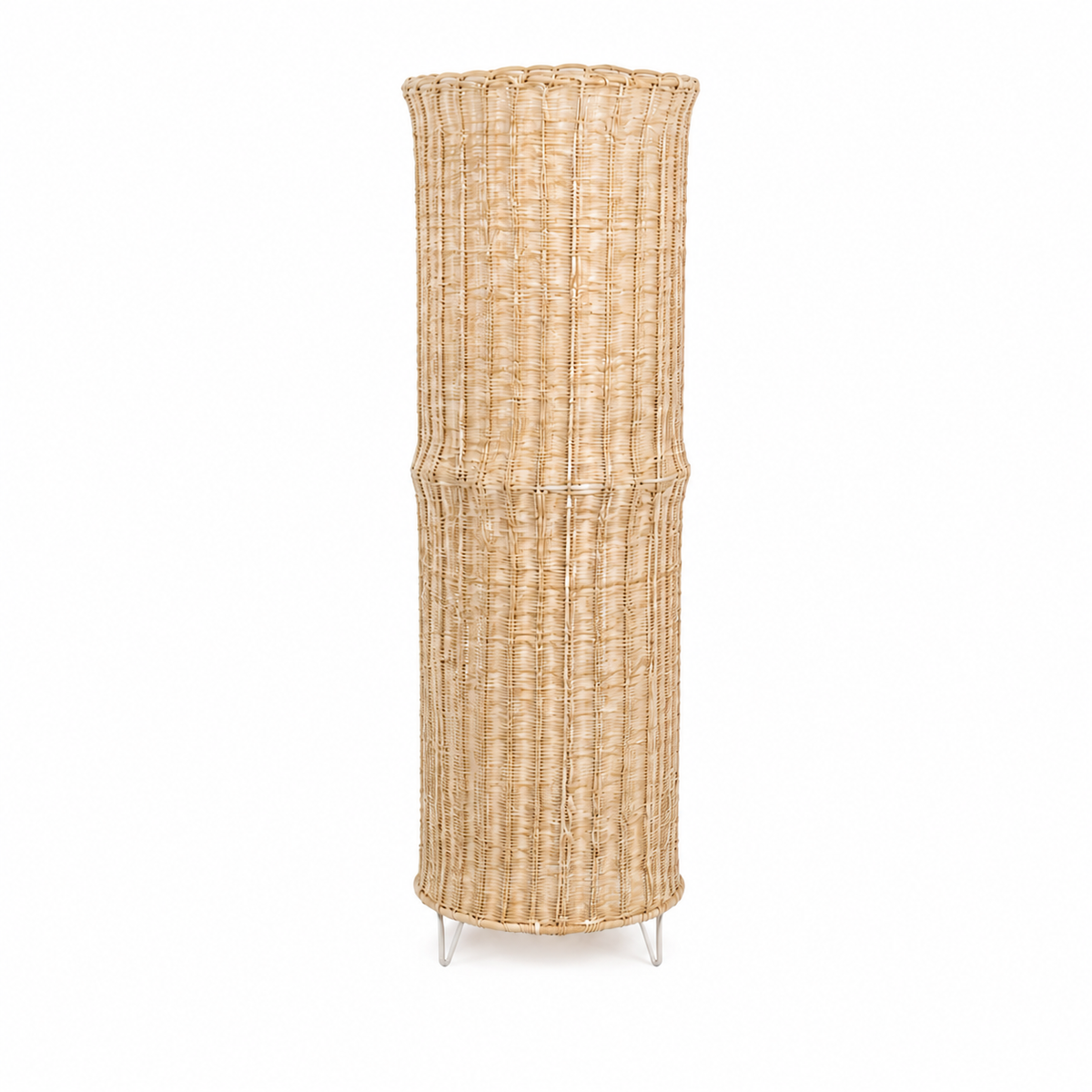 Bamboo Boho Floor Lamp 005, handmade boho floor lamp – product view 10