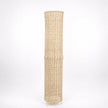 Bamboo Boho Floor Lamp 005, handmade boho floor lamp – product view 7