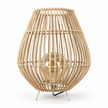 Bamboo Boho Table Lamp 002 on a white background