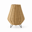 Bamboo Boho Table Lamp 005 on a white background