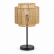 Bamboo Boho Table Lamp 008 on a white background