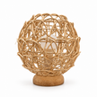Bamboo Boho Table Lamp 009 on a white background