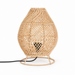 Bamboo Boho Table Lamp 010 on a white background