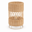 Bamboo Boho Table Lamp 011 on a white background
