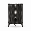 Rattan Boho Table Lamp 016 on a white background