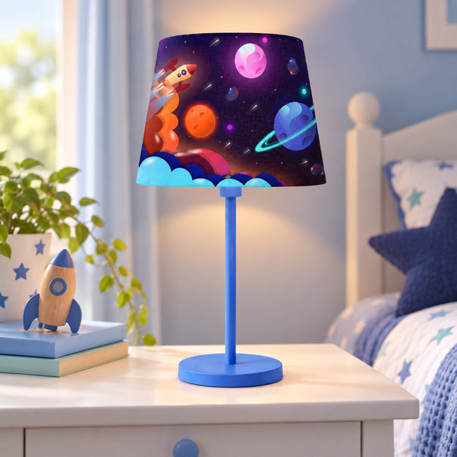 Kids Table Lamp 011 styled in an interior