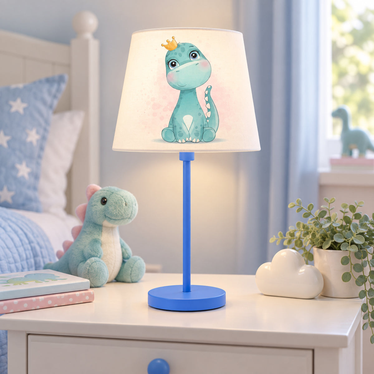 Kids Table Lamp 016 styled in an interior