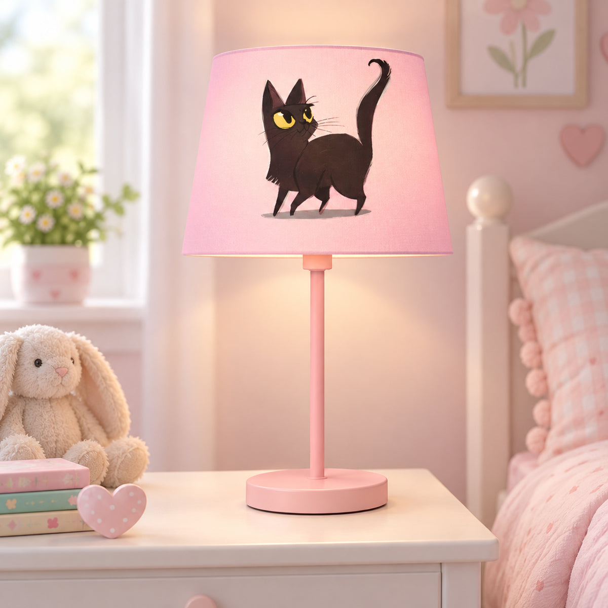 Kids Table Lamp 030 styled in an interior