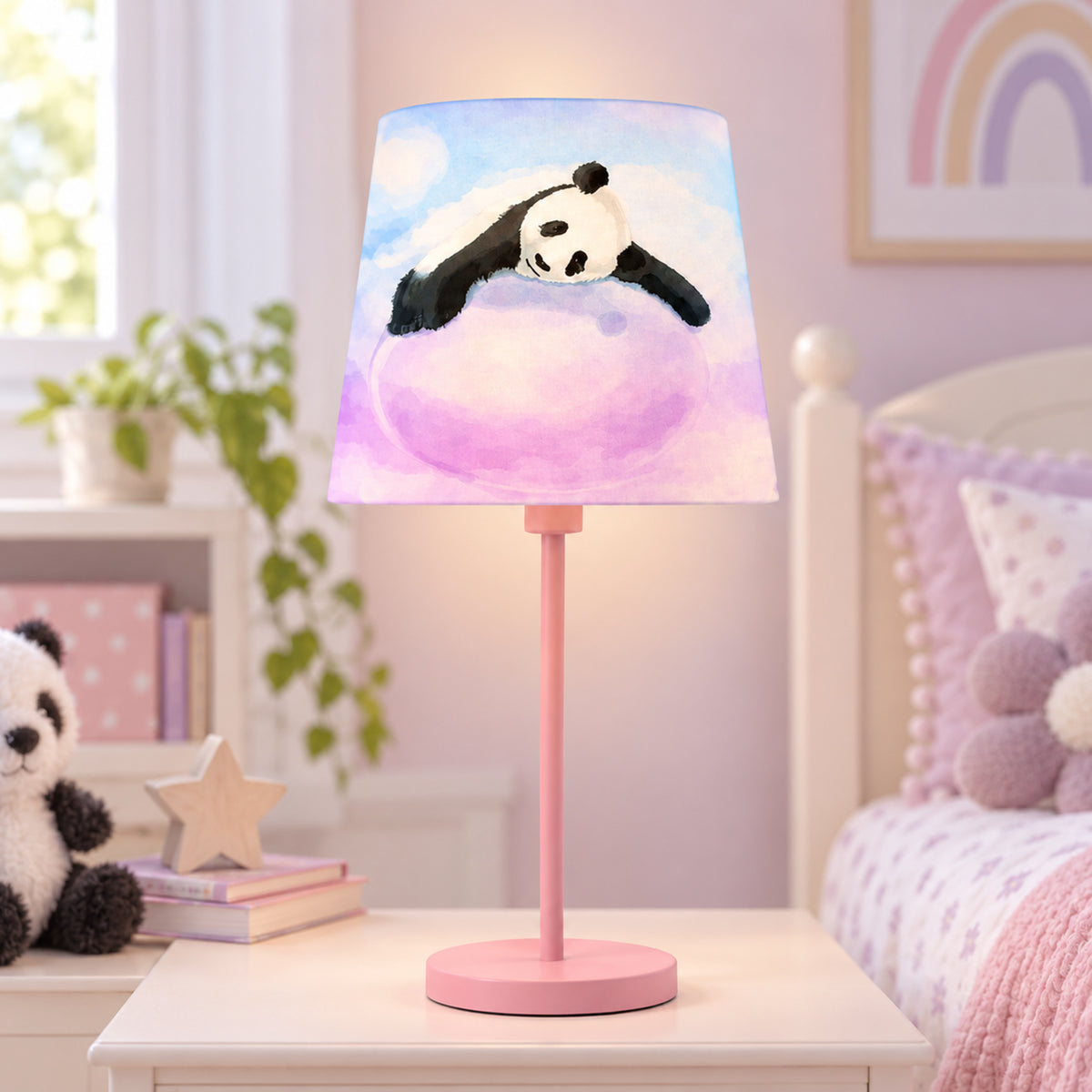 Kids Table Lamp 036 styled in an interior