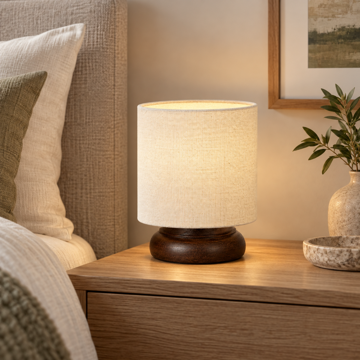 Modern Table Lamp 060 styled in an interior