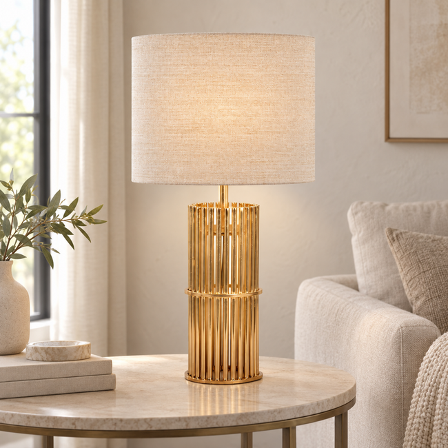 Modern Table Lamp 155 styled in an interior