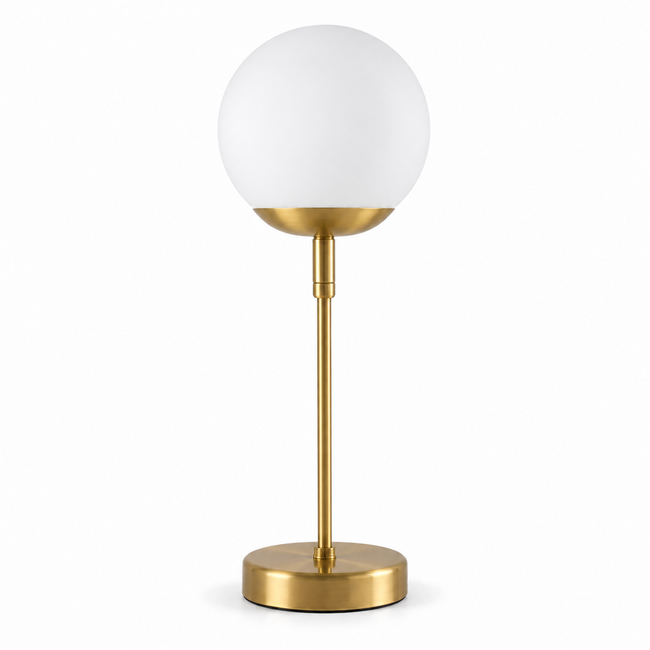 Modern Globe Table Lamp 001 on a white background