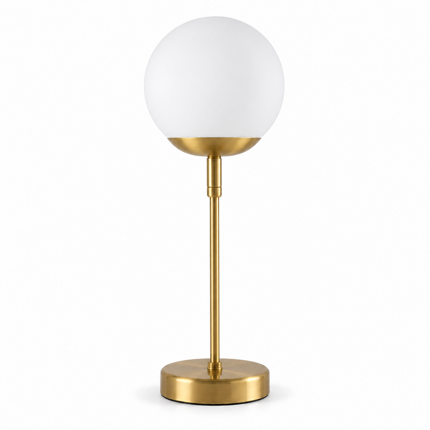 Modern Globe Table Lamp 001 on a white background