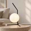 Modern Globe Table Lamp 005 styled in an interior