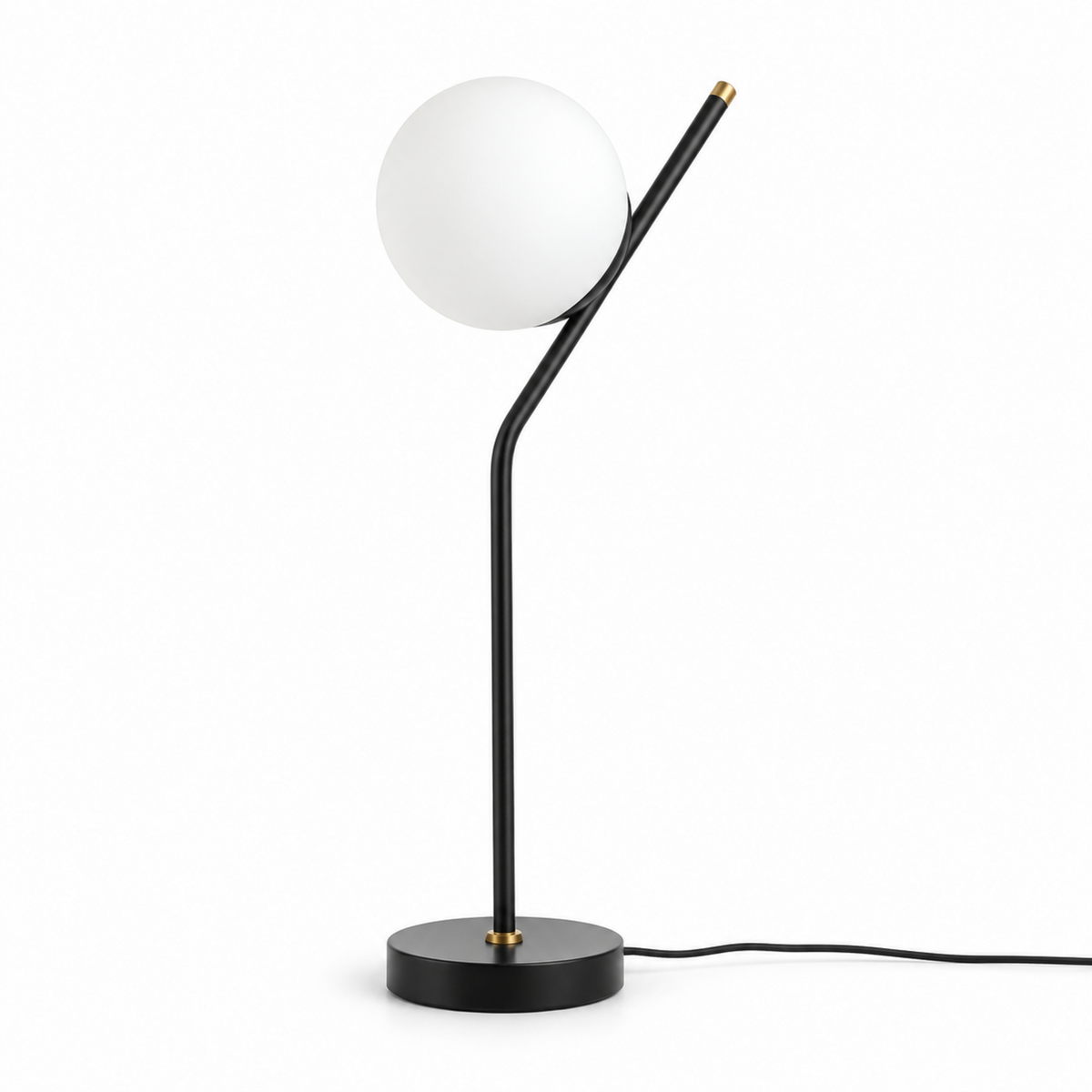 Modern Globe Table Lamp 010 on a white background