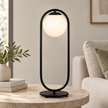 Modern Globe Table Lamp 011 styled in an interior